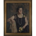 Edward Lepszy (1855 - 1932 Kraków), Portret siostrzenicy artysty, 1928