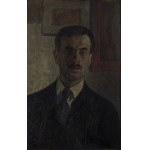 Stanisław Żarnecki (1877 Kraków - 1956 Kraków), Autoportret, 1914