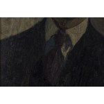 Stanisław Żarnecki (1877 Kraków - 1956 Kraków), Autoportret, 1914