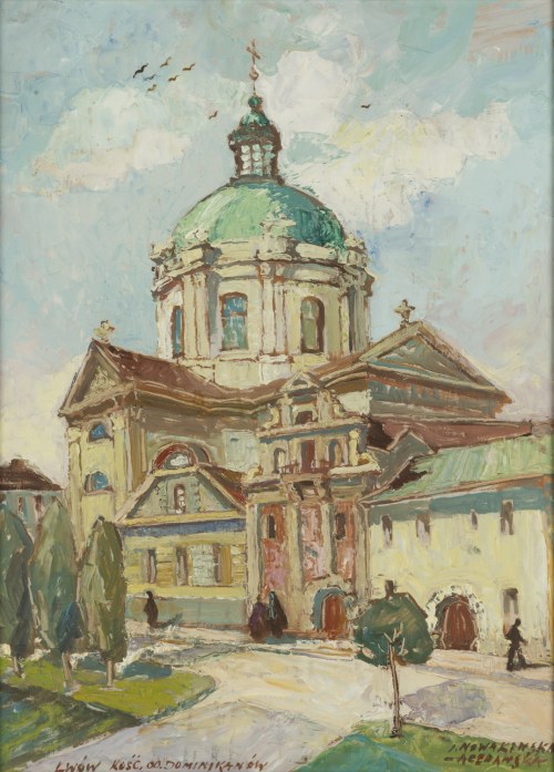 Irena Nowakowska-Acedańska (1906 Lwów - 1983 Gliwice), Kościół oo. Dominikanów we Lwowie