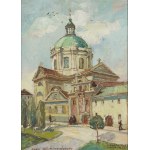 Irena Nowakowska-Acedanska (1906 Lviv - 1983 Gliwice), Dominican Church in Lviv