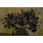 Matylda Meleniewska (1869 - 1930 ), Flowers in a vase, 1923