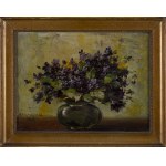 Matylda Meleniewska (1869 - 1930 ), Flowers in a vase, 1923