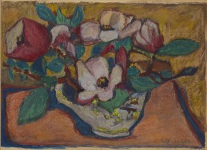 Halina Centkiewicz-Michalska (1912 - 2007 ), Bukiet magnolii
