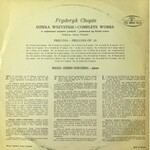 Fryderyk Chopin Dzieła wszystkie: Preludia op. 28, Halina Czerny-Stefańska