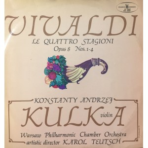 Antonio Vivaldi Cztery pory roku op. 8 nr 1-4, wyk. Konstanty Andrzej Kulka, dyr. Karol Teutsch