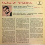 Krzysztof Penderecki - Psalmy Dawida, Sonata na wiolonczelę i orkiestrę, Anaklasis, Stabat Mater, Fluorescences