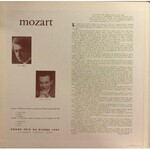 Wolfgang Amadeusz Mozart Sonaty na fortepian i skrzypce, wyk. Arthur Grumiaux, Clara Haskil