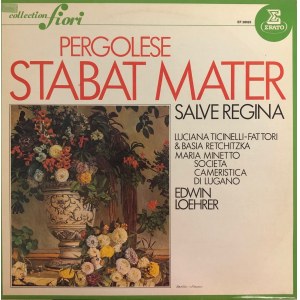 Giovanni-Battista Pergolese Stabat Mater, Salve Regina