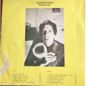 Leonard Cohen Greatest Hits