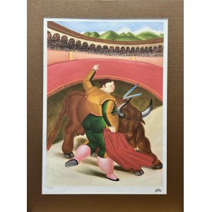 Fernando Botero (1932-2023), Derechazo (1984)