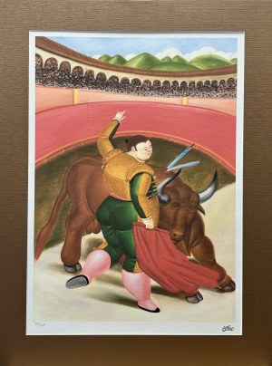 Fernando Botero (1932-2023), Derechazo (1984)