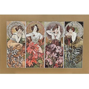 Alfons MUCHA (1860-1939), Z cyklu Kamienie Szlachetne - (1900)