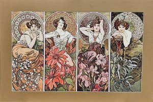 Alfons MUCHA (1860-1939), Z cyklu Kamienie Szlachetne - (1900)