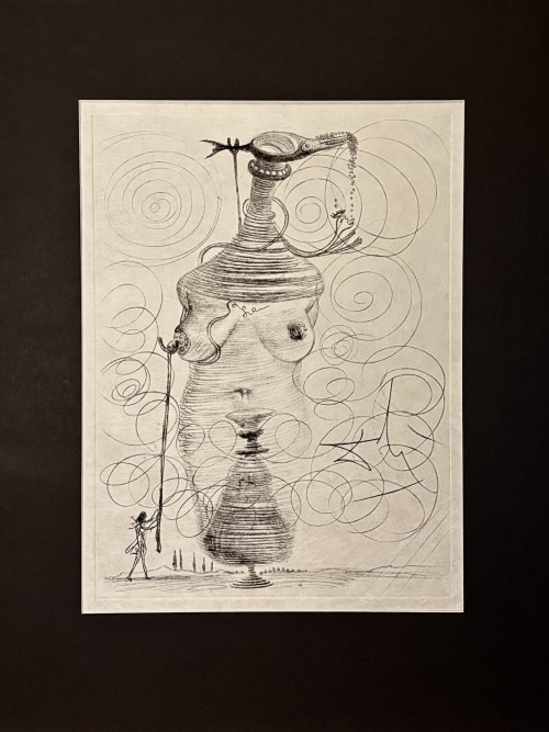 Salvador DALI (1904-1989), Casanova i surrealistyczna kobieta, 1967