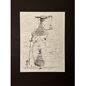Salvador DALI (1904-1989), Casanova i surrealistyczna kobieta, 1967