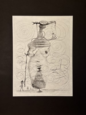 Salvador DALI (1904-1989), Casanova i surrealistyczna kobieta, 1967