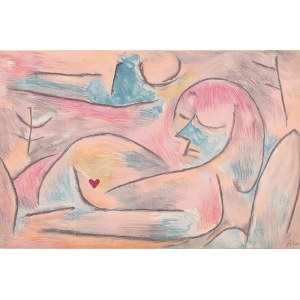Paul Klee (1879-1940), Sommeil d'Hiver (Winter Dream) ,1938 from the Four Seasons series.