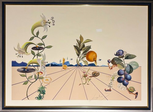 Salvador DALI (1904-1989), Flordali I, Lily musicale et compagnie, 1981