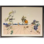 Salvador DALI (1904-1989), Flordali I, Lily musicale et compagnie, 1981