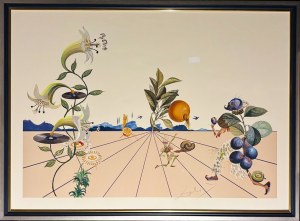 Salvador DALI (1904-1989), Flordali I, Lily musicale et compagnie, 1981