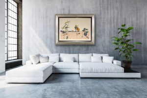 Salvador DALI (1904-1989), Flordali I, Lily musicale et compagnie, 1981