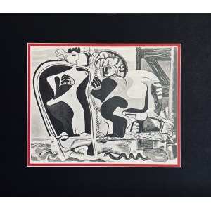 Charles-Edouard Jeanneret (LE CORBUSIER) (1887-1965), Kobieta, koń I wąż,1938