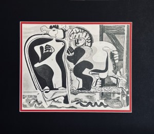 Charles-Edouard Jeanneret (LE CORBUSIER) (1887-1965), Kobieta, koń I wąż,1938