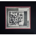 Charles-Edouard Jeanneret (LE CORBUSIER) (1887-1965), Monumentalny myśliciel i lina,1938