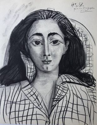 Pablo PICASSO (1881 - 1973), Jacqueline Roque, 1958