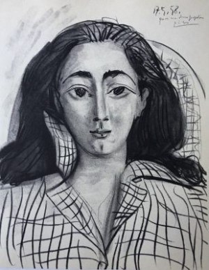 Pablo PICASSO (1881 - 1973), Jacqueline Roque, 1958