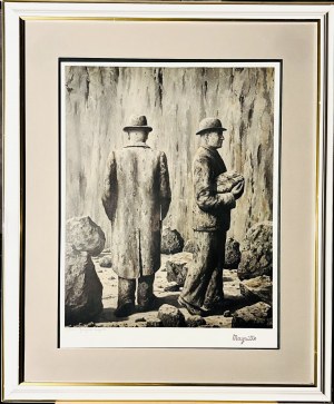 René MAGRITTE (1898-1967), L'homme de pierre (Człowiek z kamienia),