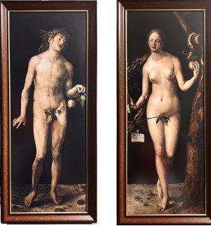 Albrecht Dürer (1471-1528), Adam i Ewa, (1507)