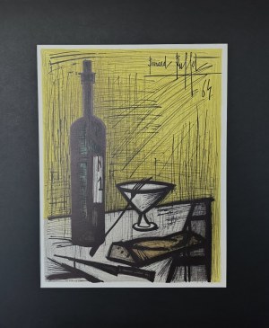 Bernard Buffet (1928 -1999), Ville de Paris (Pain et Vin ),1964