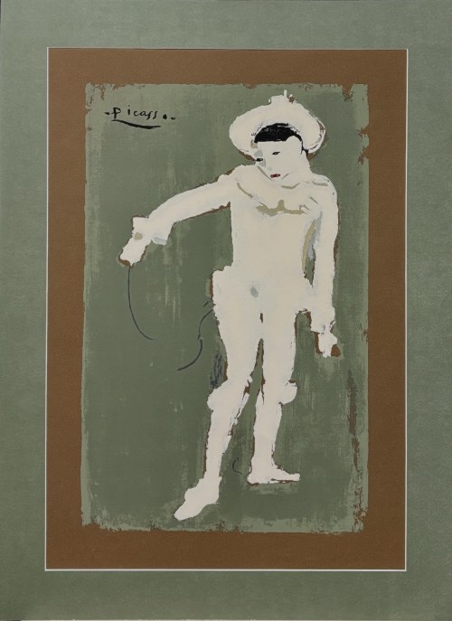 Pablo Picasso (1881-1973), La petit Pierrot, lata 60-te