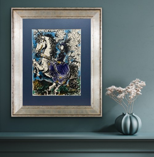Pablo Picasso (1881-1973), Jacqueline en Bleu,1961