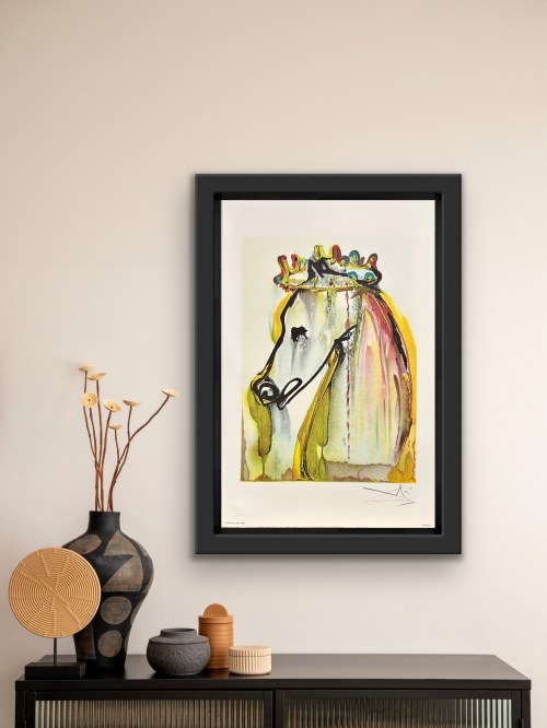 Salvador Dali (1904-1989), Caligula, 1983 , Z cyklu: Les Chevaux de Dali (Konie dalińskie),