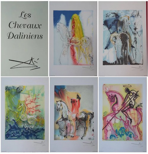 Salvador DALI (1904-1989), Les Chevaux de Dali (Daliinian Horses), 1983