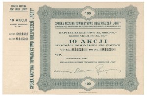 PORT Insurance Company, 10x PLN 100