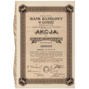 Bank Handlowy w Łodzi, Em.1-5, 100 zł 1935