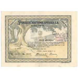 POKUCIE Naftowa Spółka, Em.2, 25x 1.000 mk 1922
