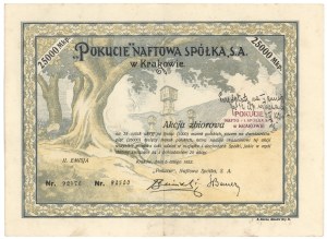 POKUCIE Oil Company, Em.2, 25x 1,000 mk 1922