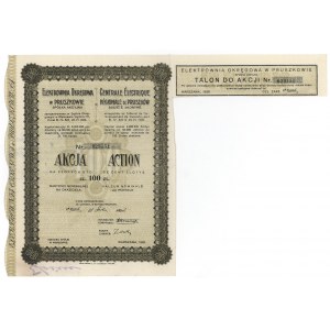 Elektrownia Okręgowa w Pruszkowie, 100 zł 1929