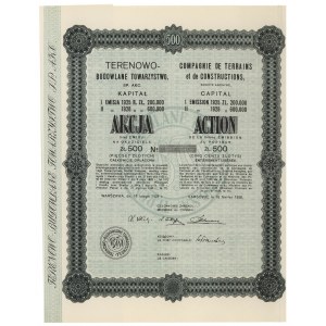 Terenowo-Budowlane Tow. Sp. Akc., Em.2, 500 zł 1928