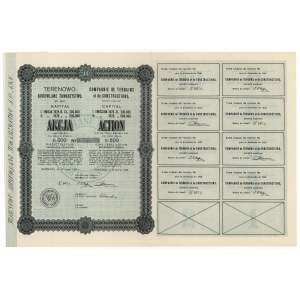 Terenowo-Budowlane Tow. Sp. Akc., Em.2, 500 zł 1928