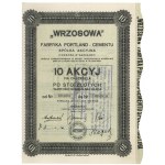 SPRING Portland Cement Factory, 10x 100 zloty 1932