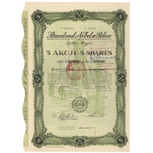 STANDARD NOBEL w Polsce, Em.5, 5x 100 zł 1936