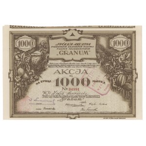 Company Akc. of Merged National...GRANUM, Em.5, 1.000 mkp - registriert