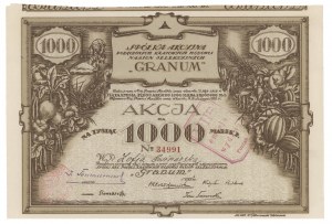 Company Akc. of Merged National...GRANUM, Em.5, 1.000 mkp - registriert
