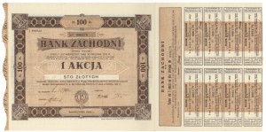 Bank Zachodni, Em.1, 100 Zloty 1929